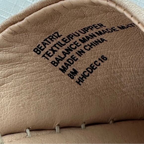 Nanette Lepore Size 8 Being Tie Ankle Ballet Esperdrilles Flats Shoes - Picture 15 of 15